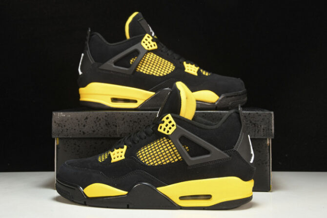 Air Jordan 4 Retro Thunder (2023) version DH6927-017 - Image 2