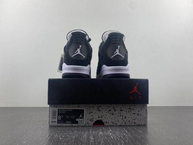 AIR JORDAN 4 RETRO WHITE THUNDER FQ8135-001 - Image 6