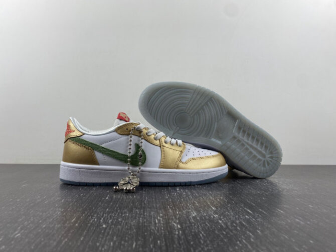 Air Jordan 1 Low OG “Year Of The Dragon” FQ6593-100 - Image 3