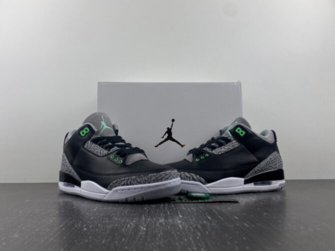 Air Jordan 3 “Green Glow” CT8532-031 - Image 4