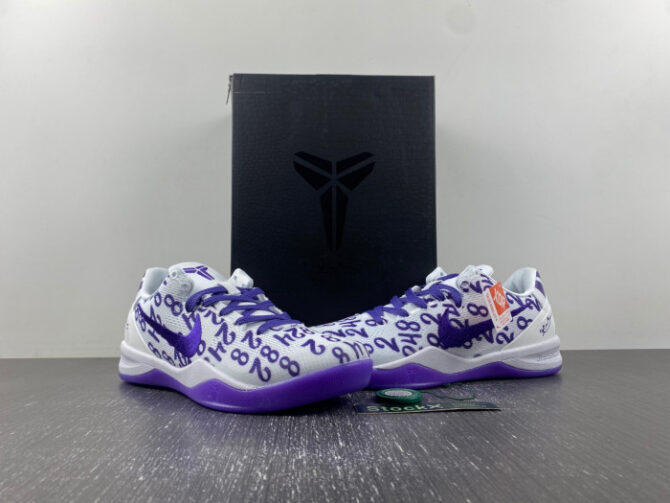 Nike Kobe 8 Protro Court Purple FQ3549-100 - Image 9