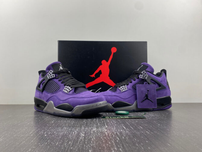 AIR JORDAN 4 RETRO PURPLE AJ102-100213 - Image 7