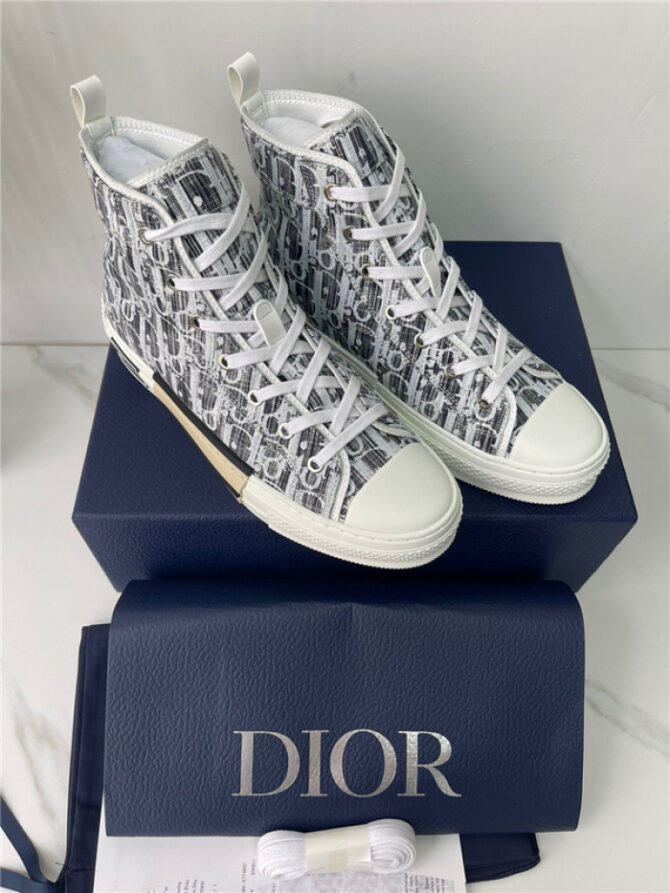 DIOR B23 Oblique Sneaker - Image 2