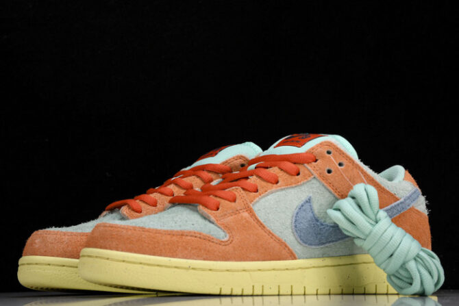 Nike SB Dunk Low Orange Emerald Rise DV5429-800 - Image 7