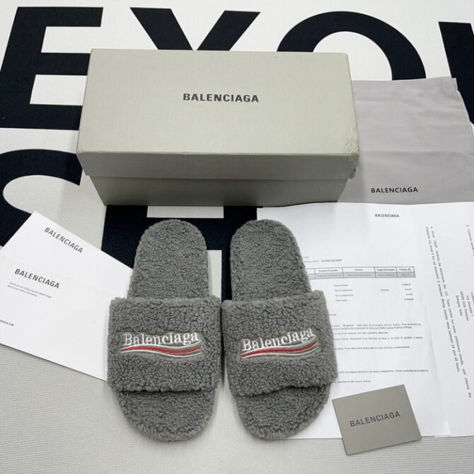 Balenciaga Furry Slide - Image 7