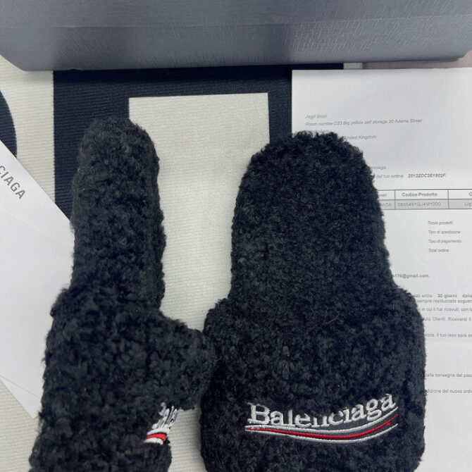 Balenciaga Furry Slide - Image 2