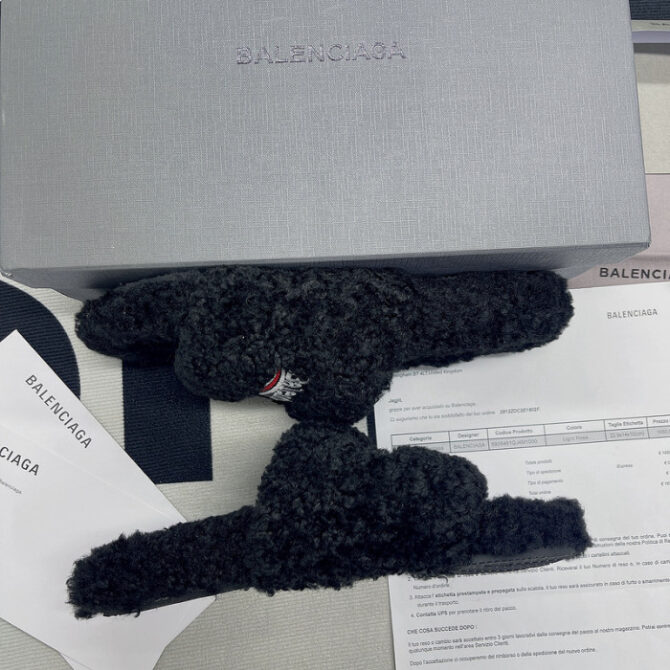 Balenciaga Furry Slide - Image 8