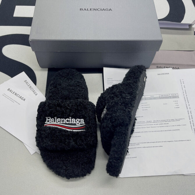 Balenciaga Furry Slide - Image 5