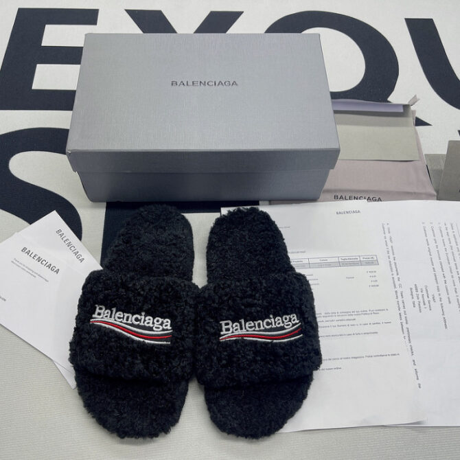 Balenciaga Furry Slide - Image 6