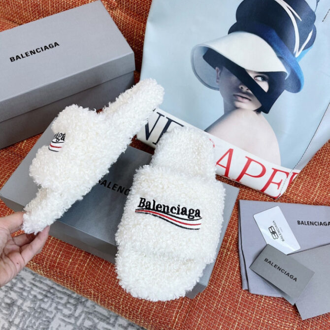 Balenciaga Furry Slide - Image 8