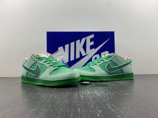 NIKE SB DUNK LOW CONCEPTS BRIGHT GREEN Lobster BV1310-303 - Image 4