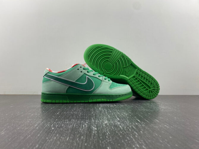 NIKE SB DUNK LOW CONCEPTS BRIGHT GREEN Lobster BV1310-303 - Image 2