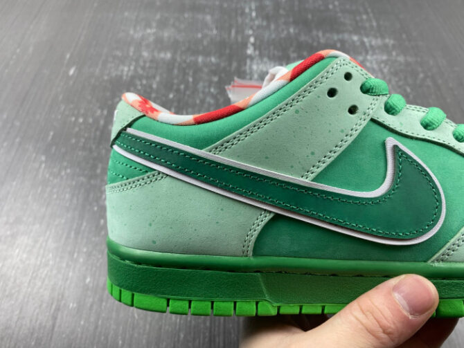 NIKE SB DUNK LOW CONCEPTS BRIGHT GREEN Lobster BV1310-303 - Image 6