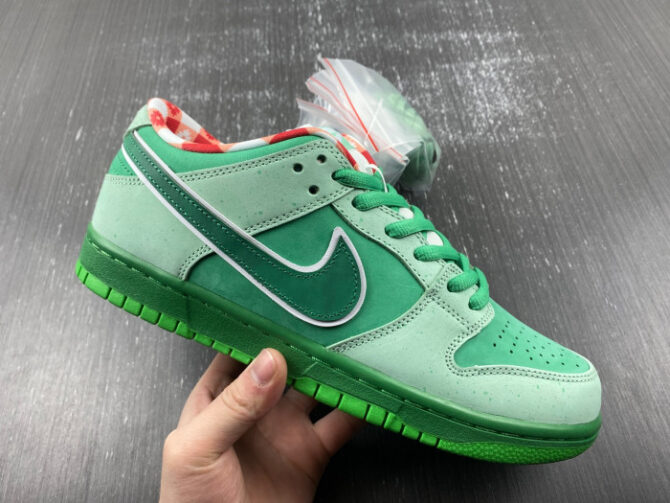 NIKE SB DUNK LOW CONCEPTS BRIGHT GREEN Lobster BV1310-303 - Image 9