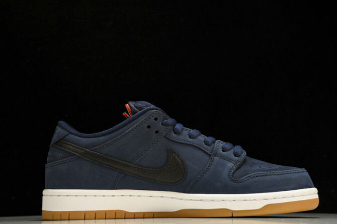 Nike SB Dunk Low Navy Black Gum CW7463-401 - Image 4