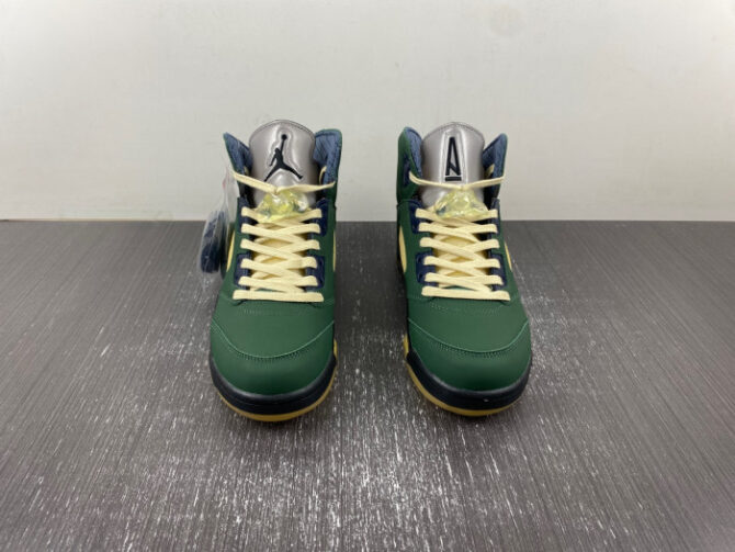 Air Jordan 5 "Navy Green” AMM FZ5758-003 - Image 5