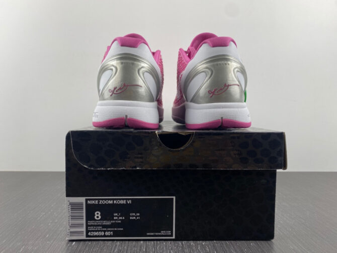 Nike Kobe 6 Protro Think Pink CW2190-600 - Image 2