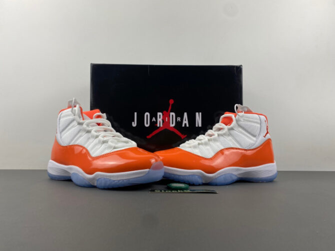 JORDAN 11 RETRO ORANGE 378037- 002 - Image 5