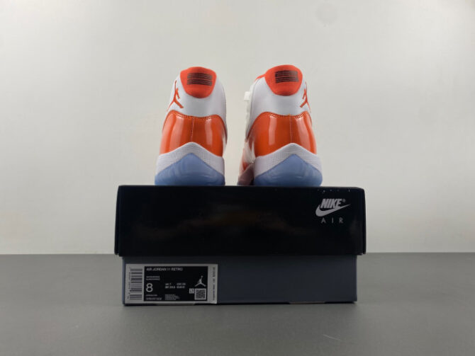 JORDAN 11 RETRO ORANGE 378037- 002 - Image 2