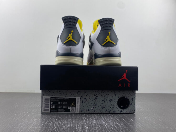 Jordan 4 Retro Vivid Sulfur AQ9129-101 - Image 2