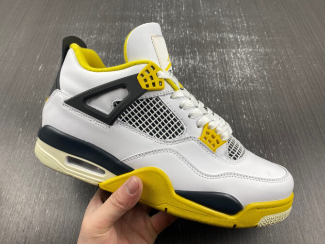 Jordan 4 Retro Vivid Sulfur AQ9129-101 - Image 8