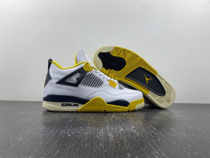 Jordan 4 Retro Vivid Sulfur AQ9129-101 - Image 5