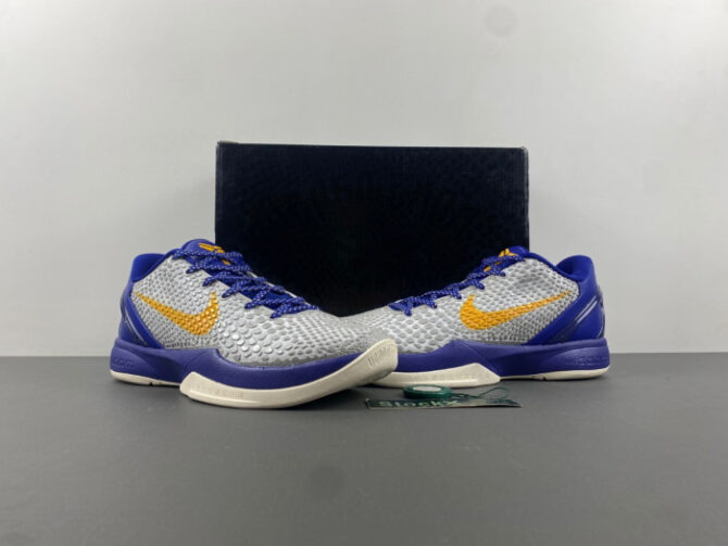 Nike Kobe 6 Lakers Home 429659-104 - Image 5