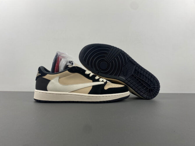 Jordan 1 Retro Low OG SP Travis Scott Brown - Image 9