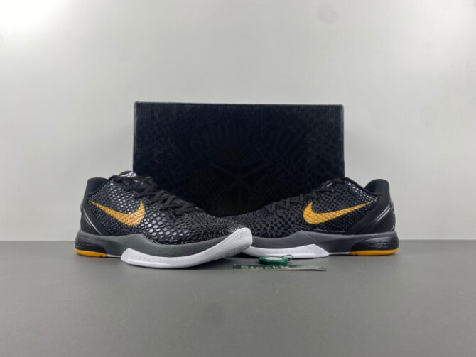 Nike Kobe 6 Black Del Sol 429659-002 - Image 3