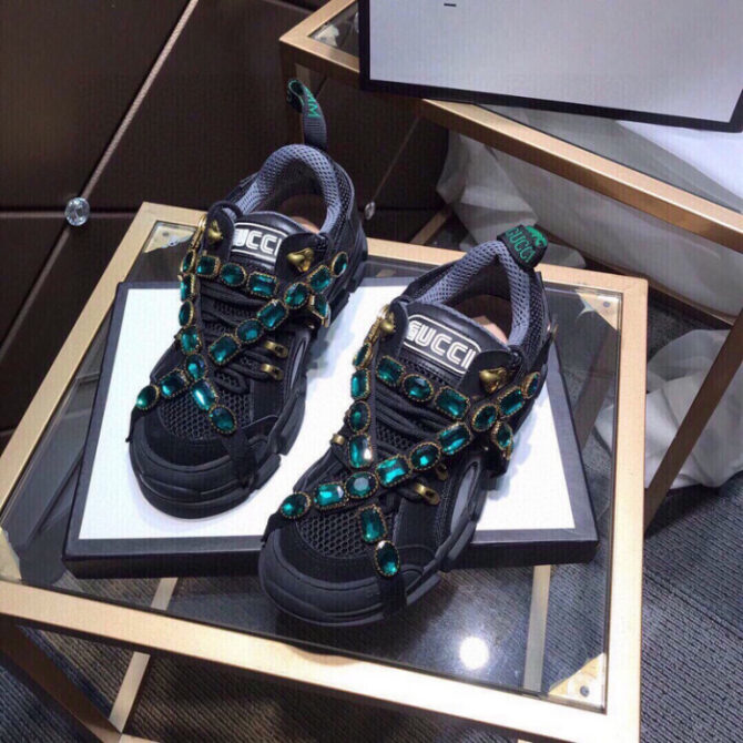 Gucci Flashtrek SEGA Green Removable Crystal - Image 8