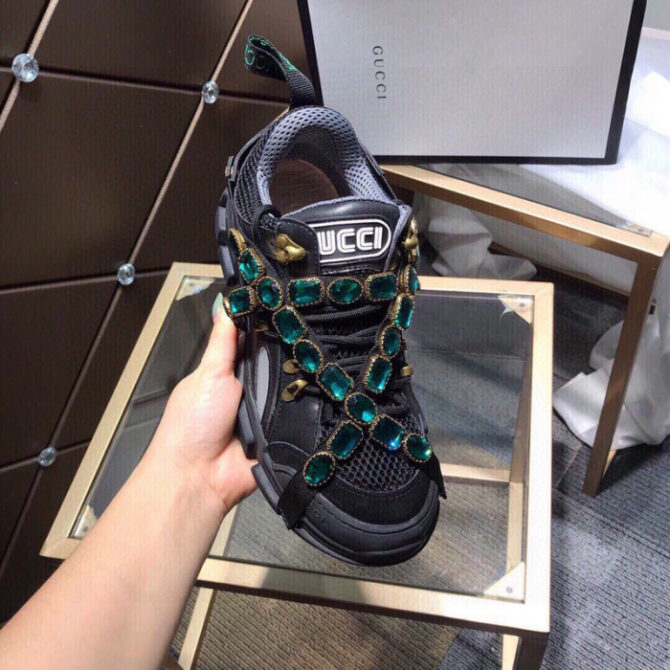 Gucci Flashtrek SEGA Green Removable Crystal - Image 5