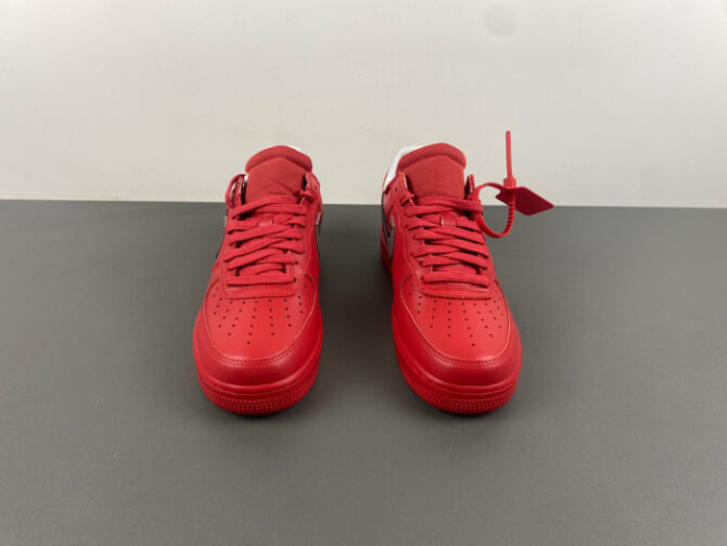 Nike Air Force 1 Low Off-White Red AO4297-600 - Image 7