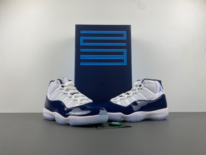 Jordan 11 Retro High Midnight Navy 378037-123 - Image 5