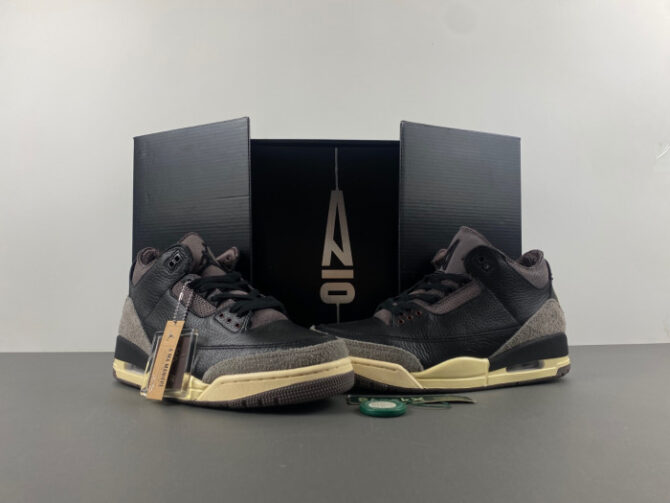 Jordan 3 Retro A Ma Manière Black FZ4811-001 - Image 5