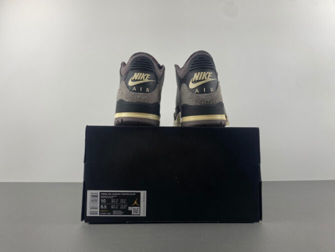 Jordan 3 Retro A Ma Manière Black FZ4811-001 - Image 8