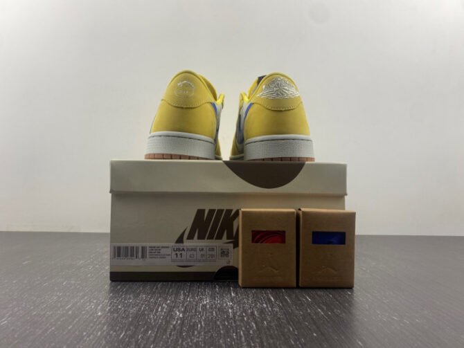 Jordan 1 Retro Low OG SP Travis Scott Canary - Image 6