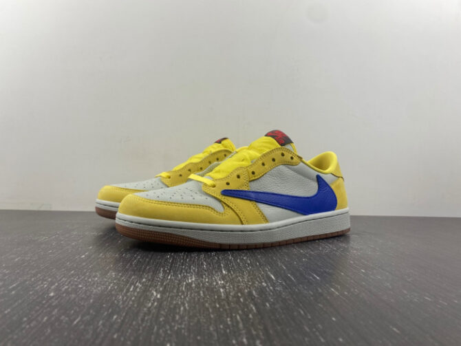 Jordan 1 Retro Low OG SP Travis Scott Canary - Image 2