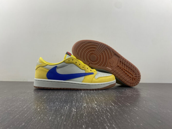 Jordan 1 Retro Low OG SP Travis Scott Canary - Image 5
