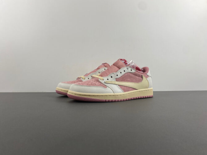 Jordan 1 Retro Low OG SP Travis Scott Pink DM7866-600 - Image 3