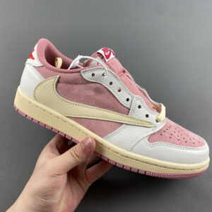 Jordan 1 Retro Low OG SP Travis Scott Pink DM7866-600