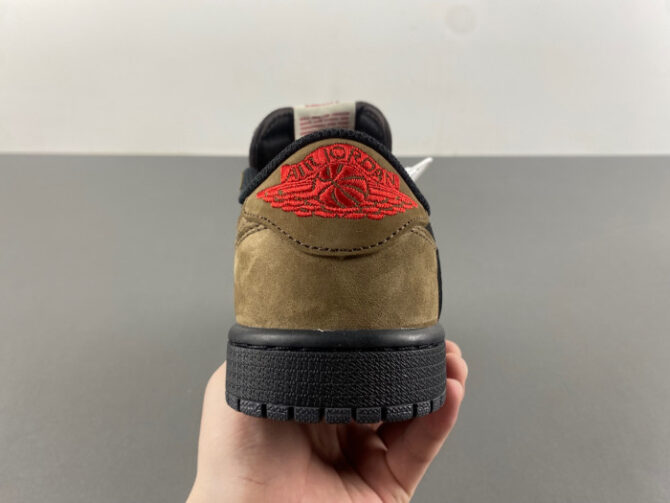 JORDAN 1 RETRO LOW OG SP TRAVIS SCOTT Brown DM7866-202 - Image 6