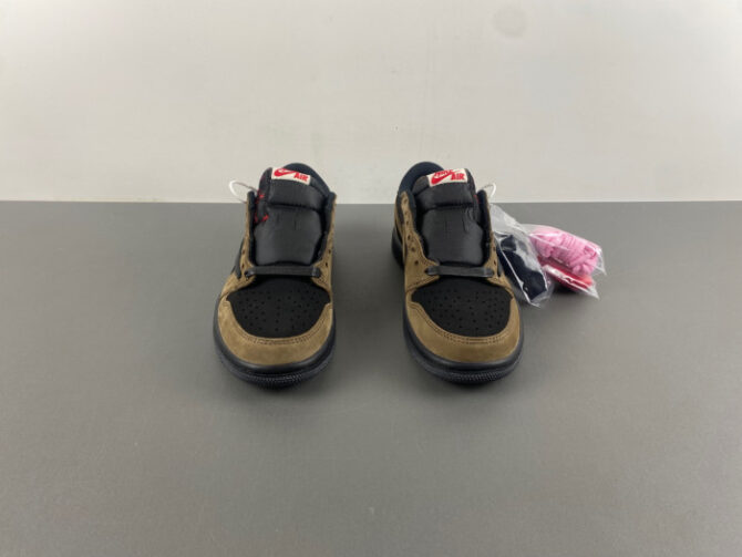 JORDAN 1 RETRO LOW OG SP TRAVIS SCOTT Brown DM7866-202 - Image 7