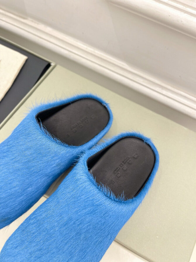 MARNI CALF HAIR SLIPPERS - Image 2