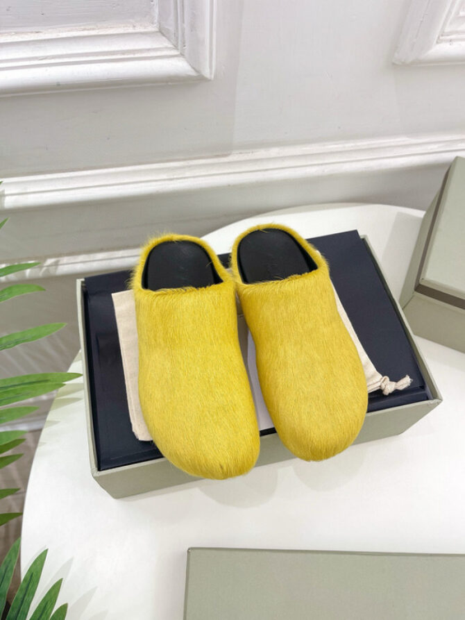 MARNI CALF HAIR SLIPPERS - Image 3