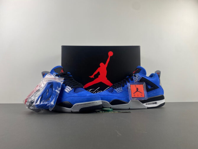 Jordan 4 Retro deep blue FQ7928-005 - Image 11