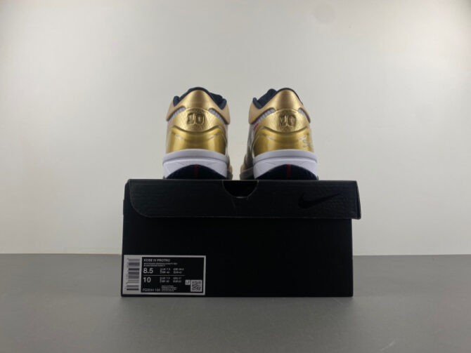 Nike Kobe 4 Protro Gold Medal (2024) FQ3544-100 - Image 8