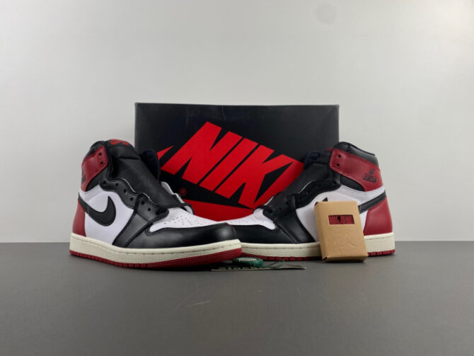 Air Jordan 1 High OG Black Toe Reimagined DZ5485-106 - Image 6