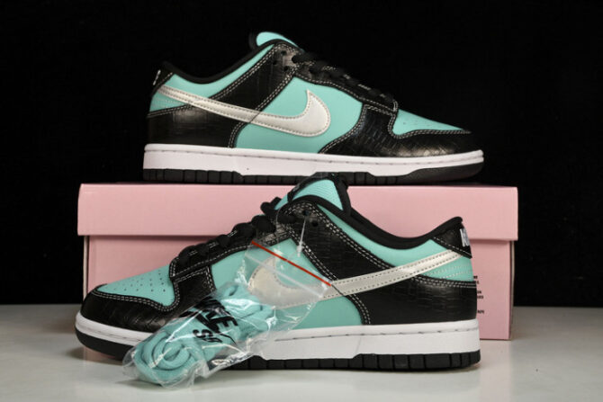 Nike SB Dunk Low Diamond Supply Co. Aqua Blue 304292-402 - Image 7