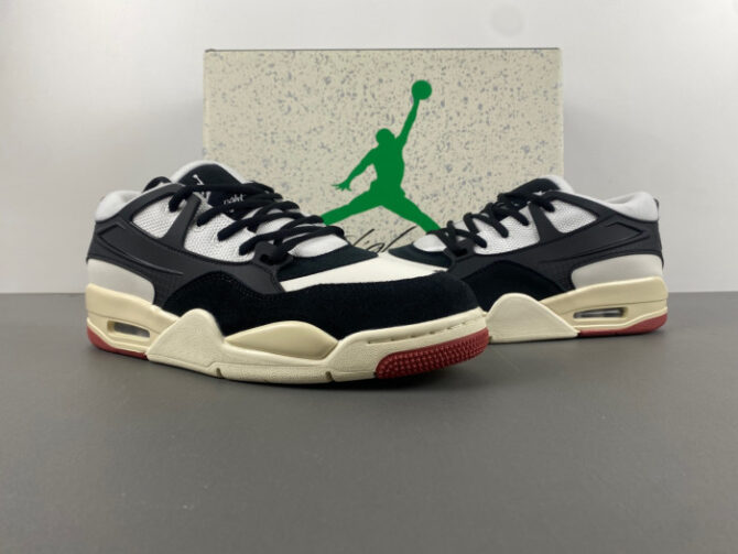 Air Jordan 4 RM “Black/Light Bone” FQ7939-10 - Image 6