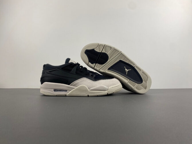 Air Jordan 4 RM “Black/Light Bone” FQ7939-001 - Image 3